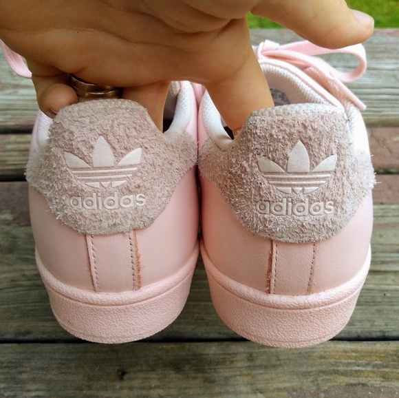 Adidas Superstar Icy Icey Pink Leather Sneakers - Picture 3 of 7